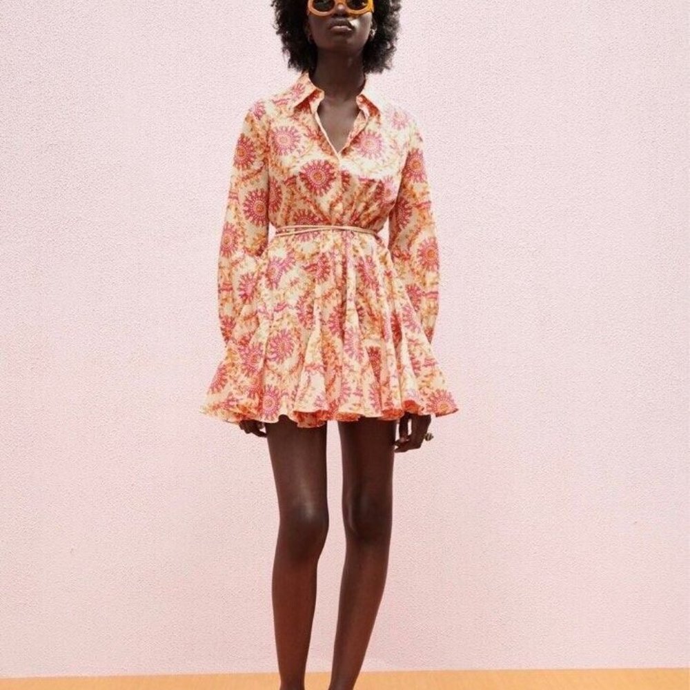 Zara Boho Mini Shirt Dress or Tunic Size XXL
